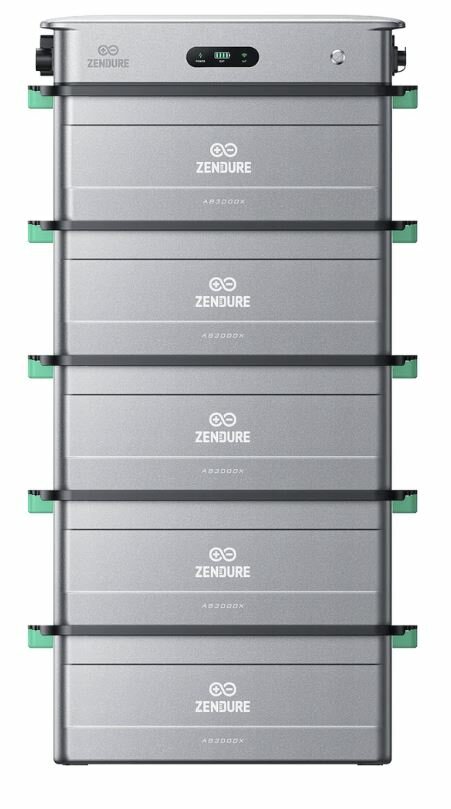 Zendure SolarFlow 2400 AC Incl. 5 x AB3000X (14400Wh) &amp; P1 Meter