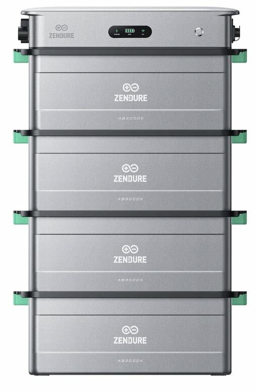 Zendure SolarFlow 2400 AC Incl. 4 x AB3000X (11520Wh) & P1 Meter