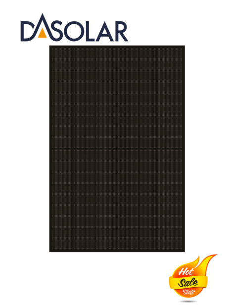 DASOLAR 440WP N-Type Full Black Glas-Glas