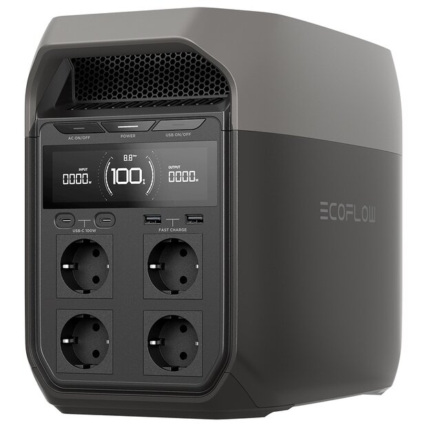 EcoFlow DELTA 3 &ndash; Krachtige en Uitbreidbare Power Station met 1.024 Wh