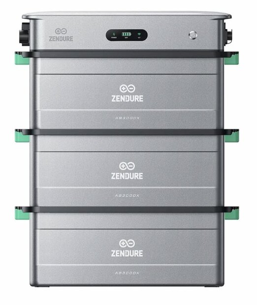 Zendure SolarFlow 2400 AC Incl. 3 x AB3000X (8640Wh) &amp; P1 Meter