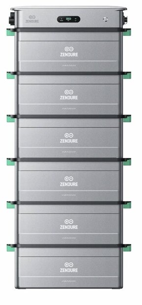 Zendure SolarFlow 2400 AC Incl. 6 x AB3000X (17280Wh) &amp; P1 Meter